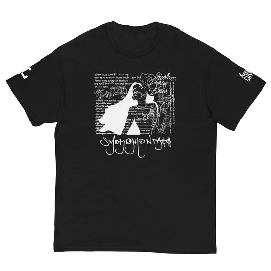 Smokeahontass Rhymebook T-Shirt With White