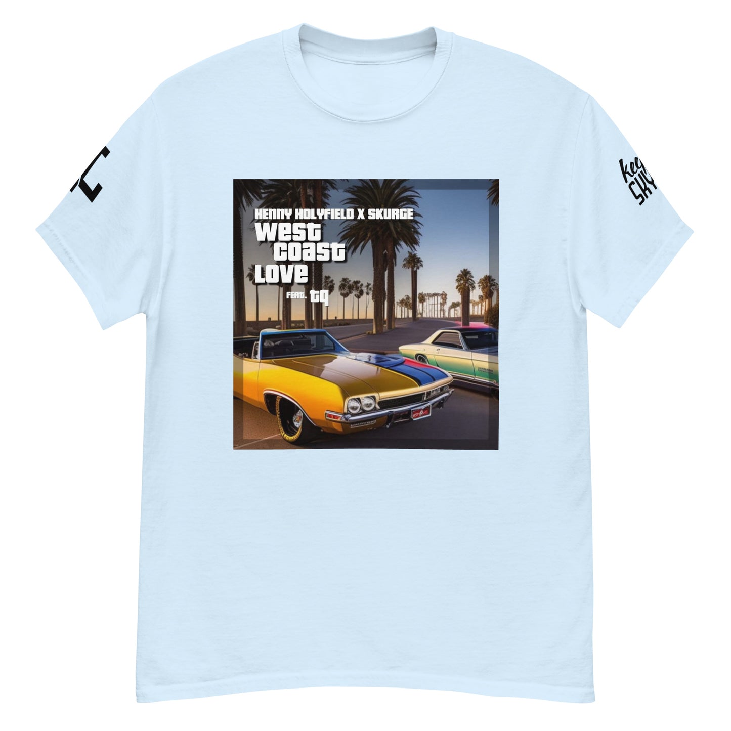 West Coast Love T-Shirt W/ Black