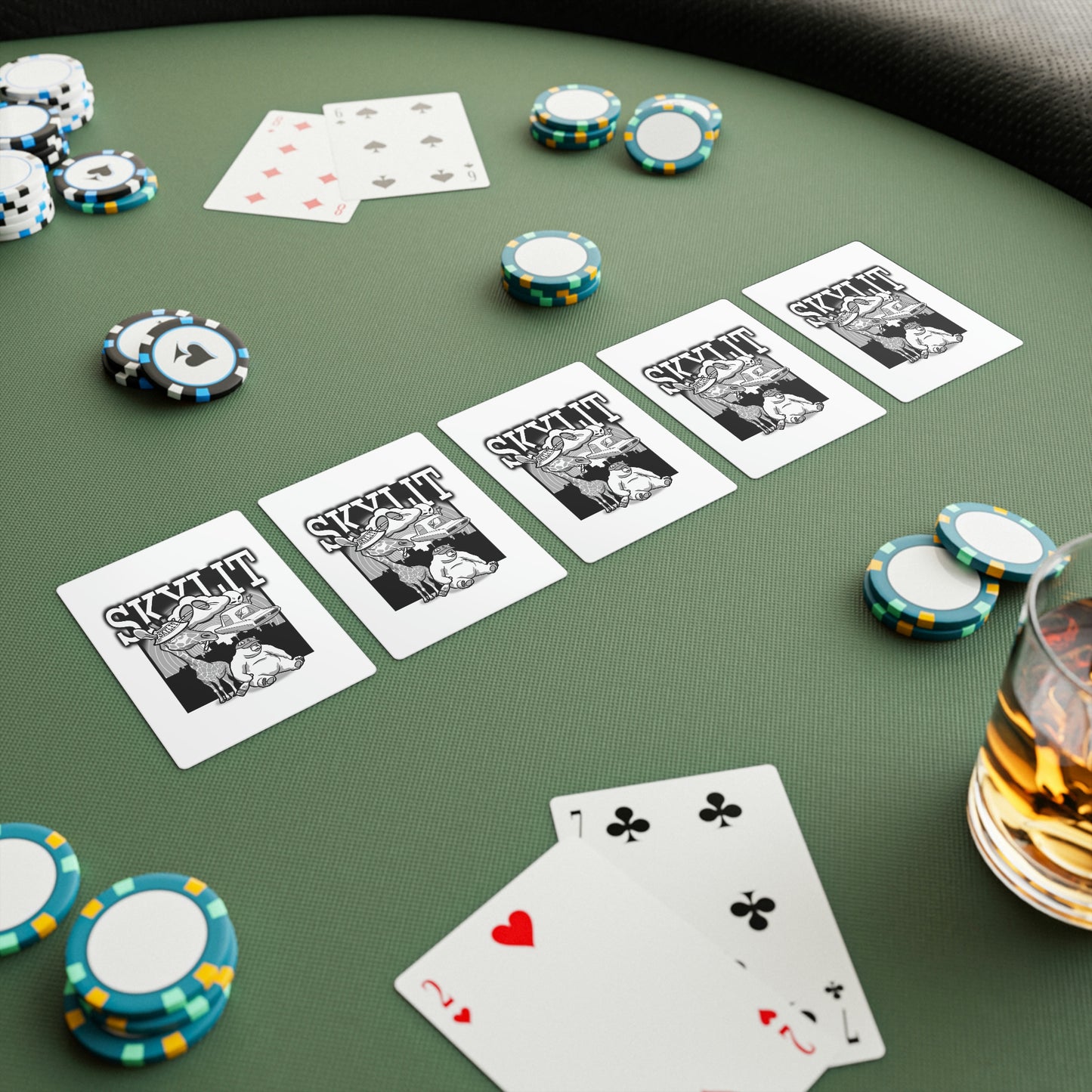Skylit Poker Cards
