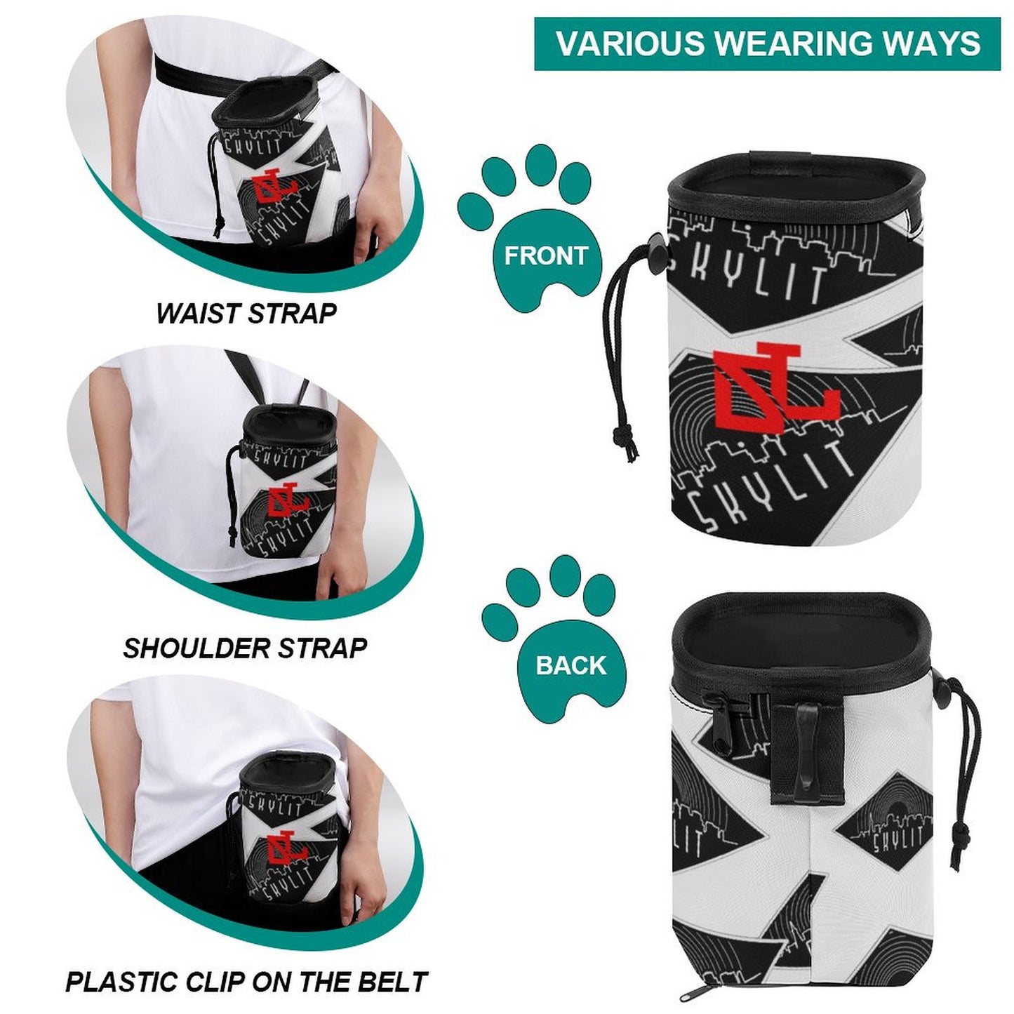 Skylit SL Dog Treat Training Bag