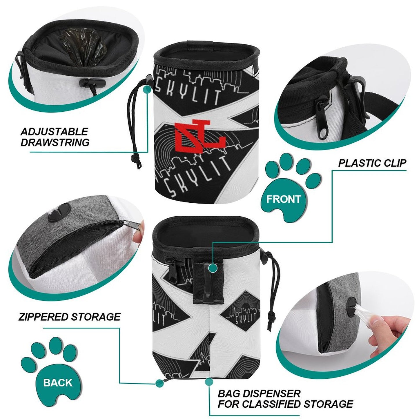 Skylit SL Dog Treat Training Bag