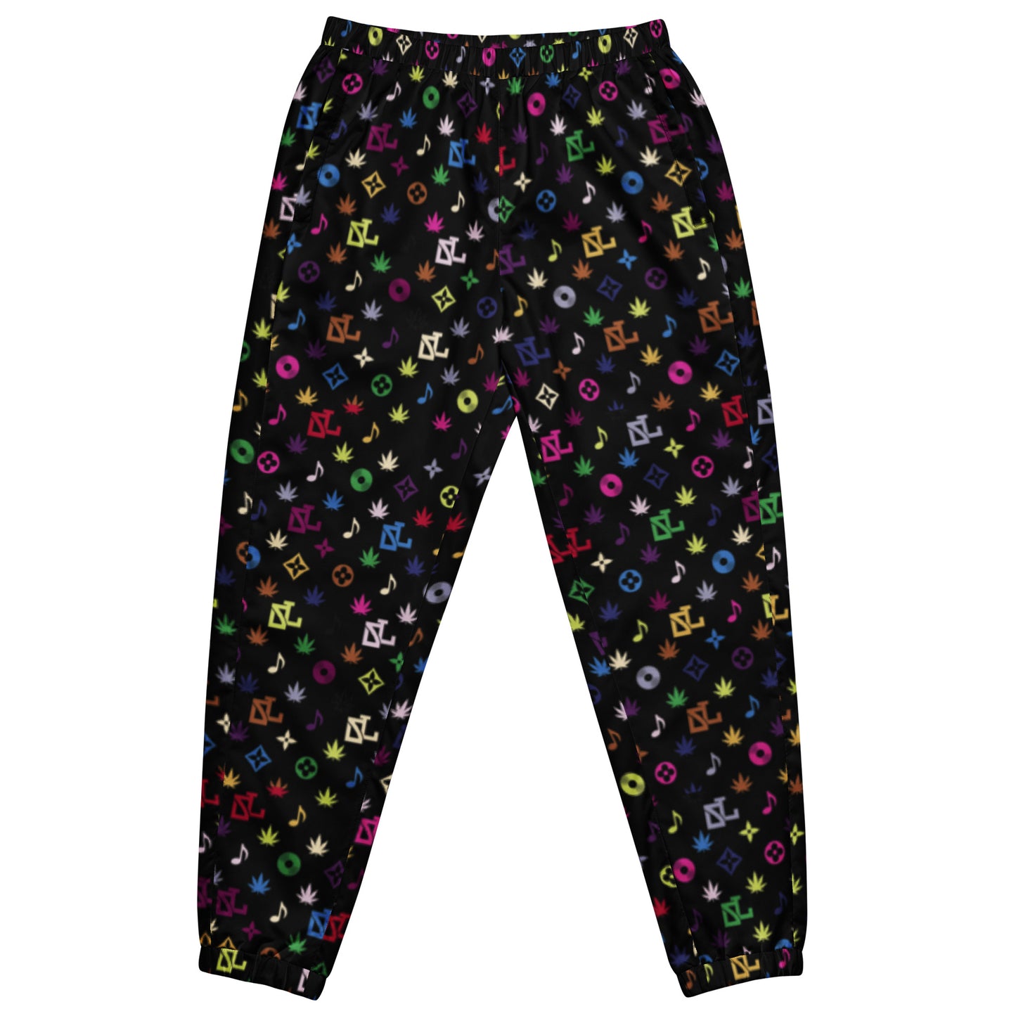 Litty Vuitton All-Over-Print Track Pants